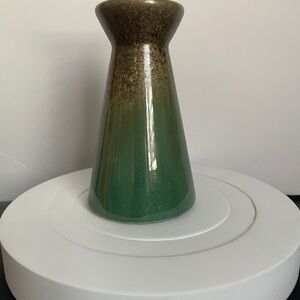 Glazed Pottery Ceramic Vase.